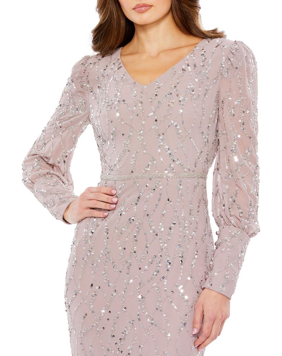 Cocktail by Mac Duggal Dress 10767 - Vintage Lilac