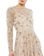 Cocktail by Mac Duggal Dress 10799 - Nude
