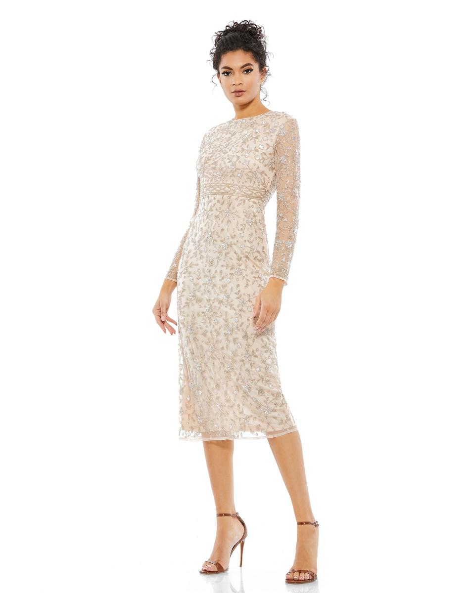 Cocktail by Mac Duggal Dress 10812 - Porcelain