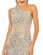 Cocktail by Mac Duggal Dress 10977 - Nude