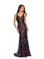 Dave and Johnny Long 11006 - Fuchsia Multi