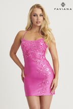 Faviana Dress 11116 - Bubblegum