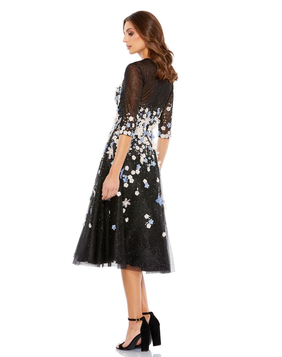 Cocktail by Mac Duggal Dress 11161 - Black Multi