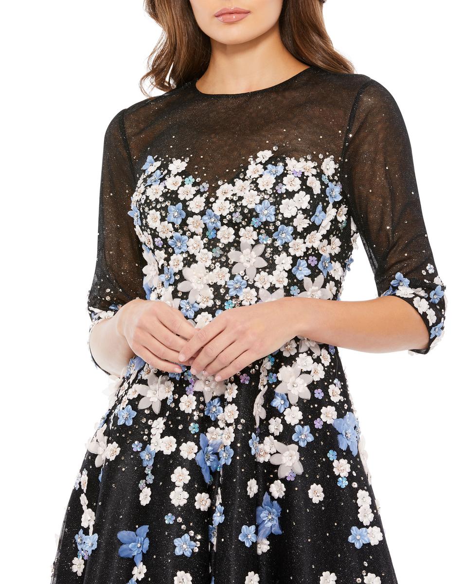 Cocktail by Mac Duggal Dress 11161 - Black Multi