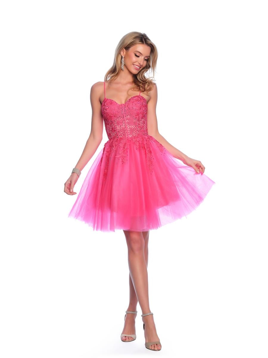 Dave and Johnny Short 11206 - Fuchsia