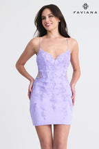 Faviana Dress 11303 - Lilac