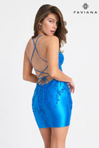 Faviana Dress 11308 - Electric Blue