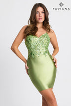 Faviana Dress 11310 - Sage