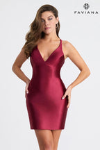 Faviana Dress 11313 - Cherry