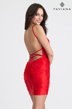 Faviana Dress 11315 - Red