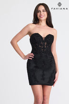 Faviana Dress 11317 - Black