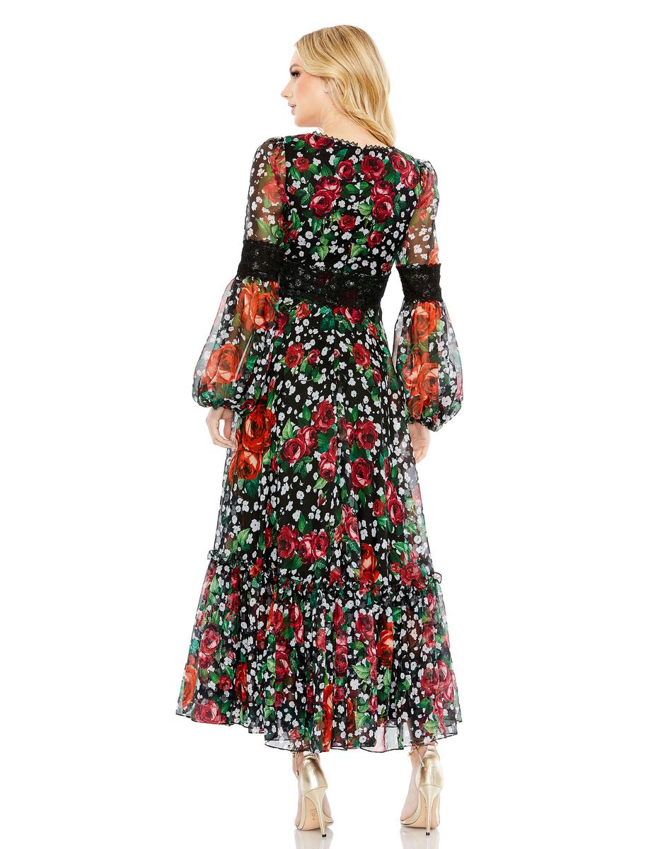 Cocktail by Mac Duggal Dress 11402 - Black Multi