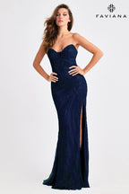 Faviana 11408 - Navy