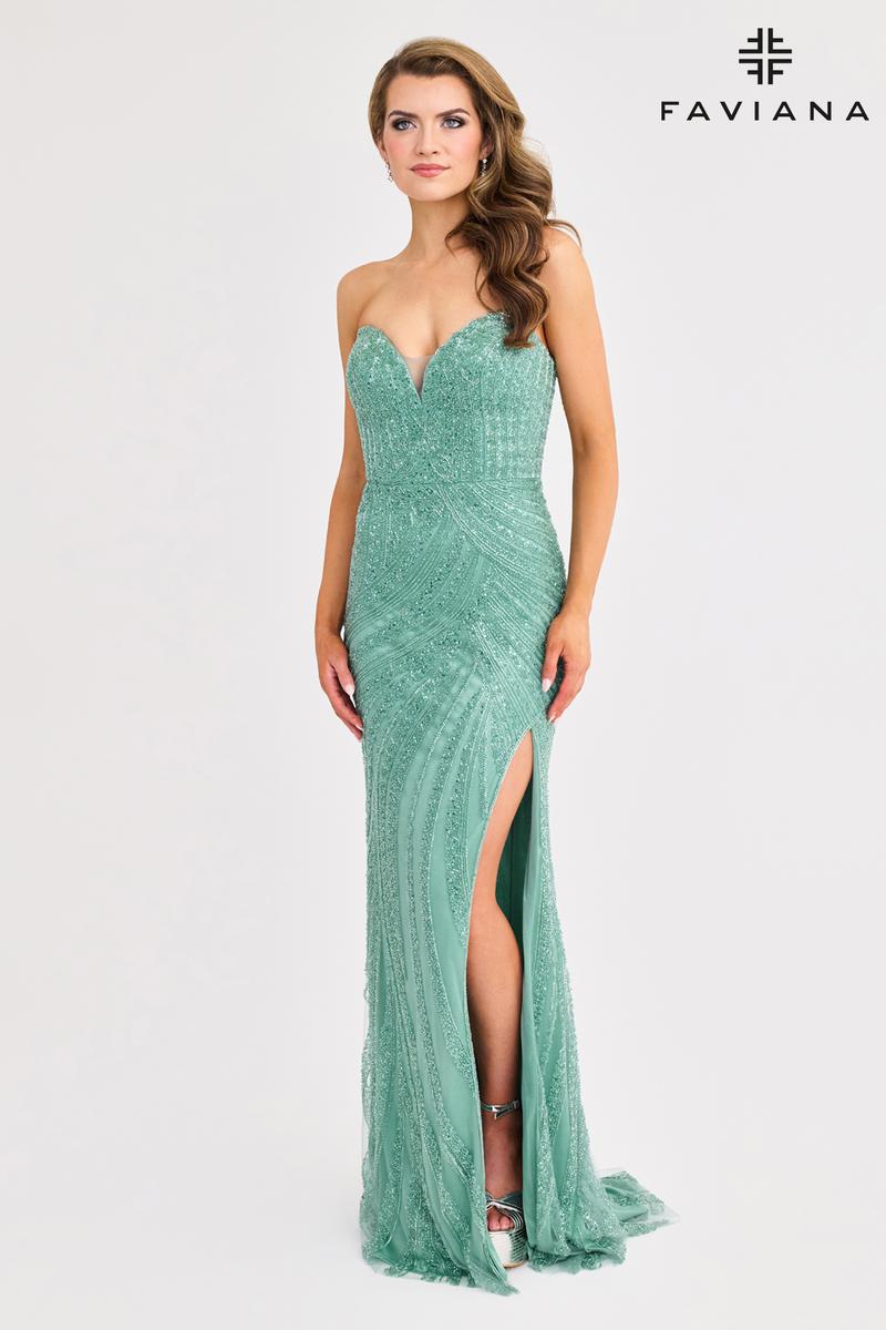 Faviana 11408 - Seafoam