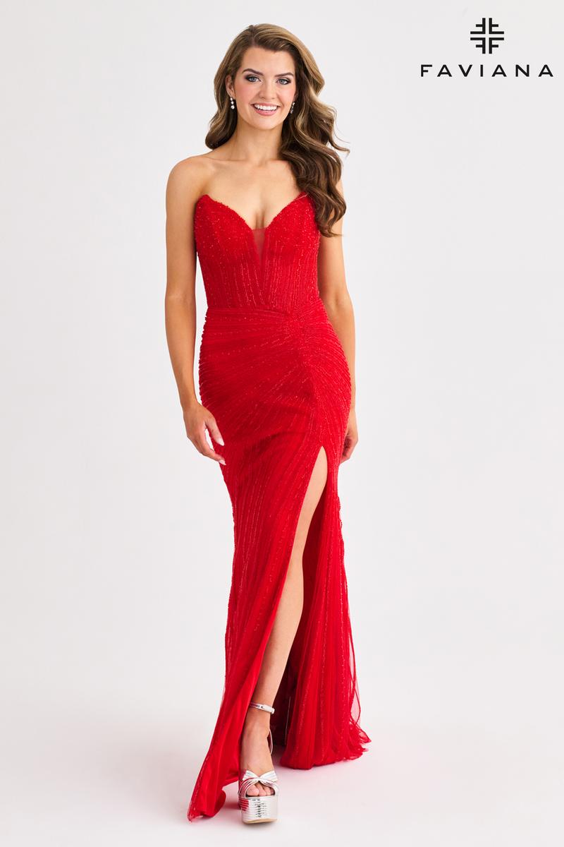 Faviana 11410 - Red