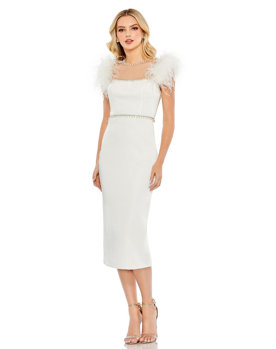 Cocktail by Mac Duggal Dress 11438 - White
