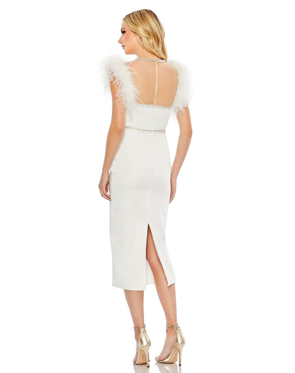 Cocktail by Mac Duggal Dress 11438 - White
