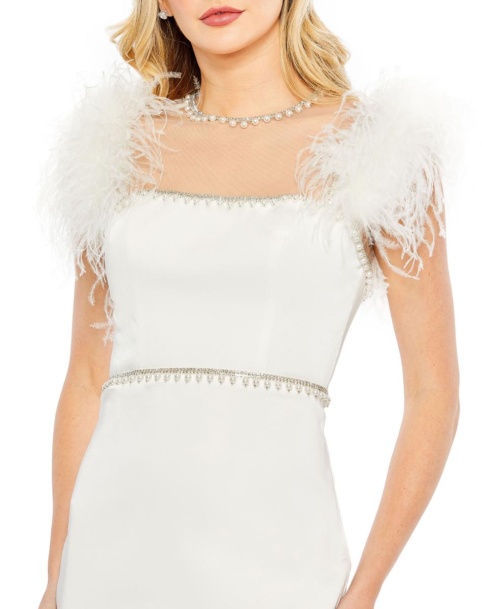 Cocktail by Mac Duggal Dress 11438 - White