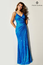Faviana 11462 - Electric Blue