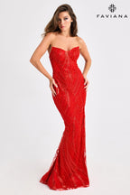 Faviana 11463 - Red
