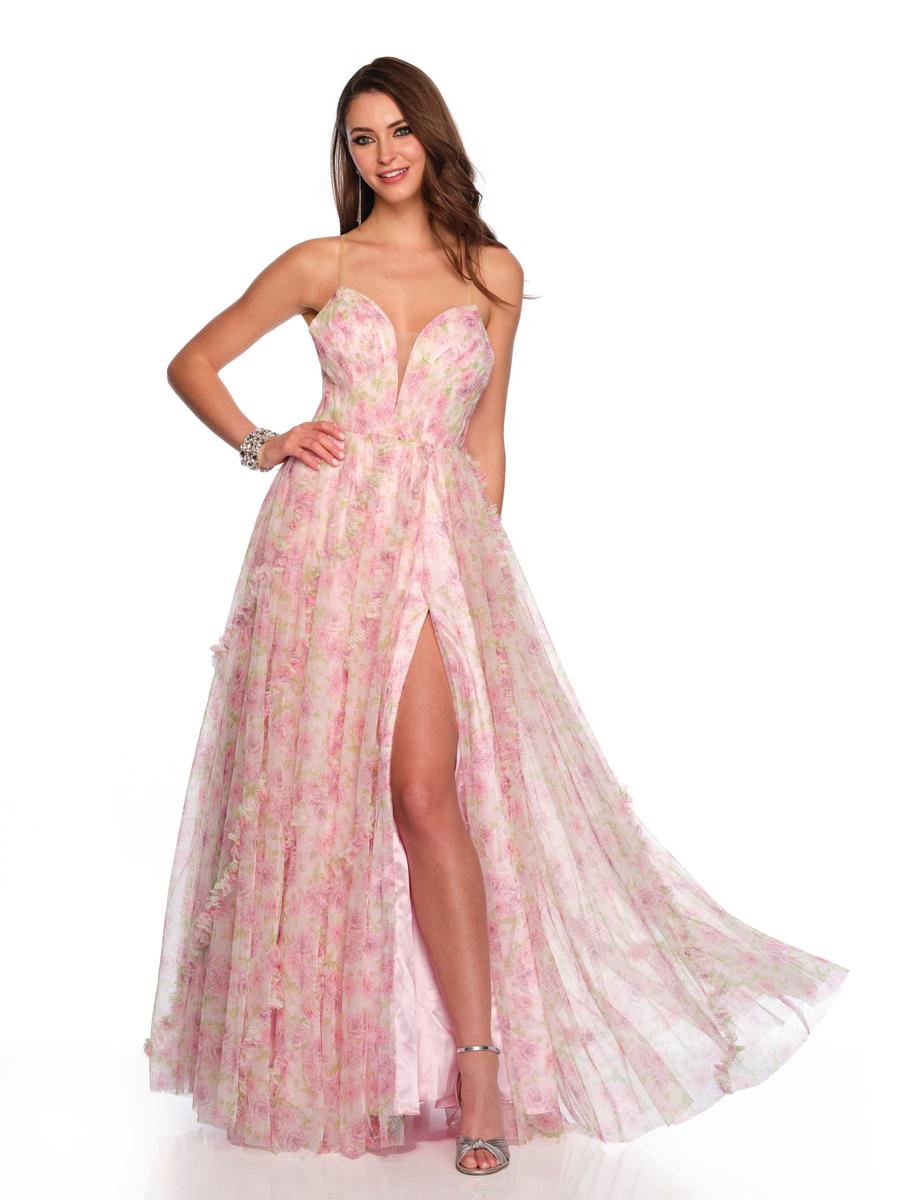 Dave and Johnny Long 11590 - Pink Print