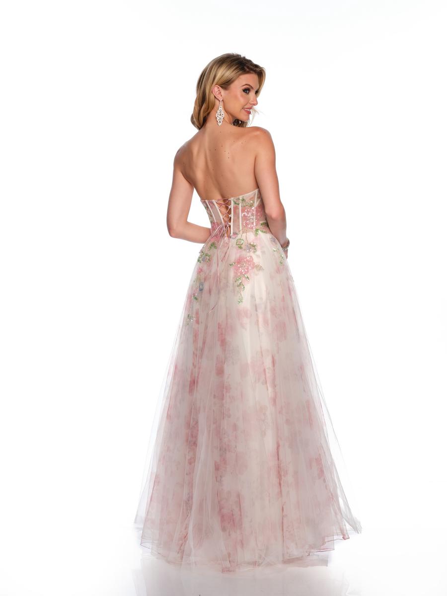 Dave and Johnny Long 11637 - Pink Print