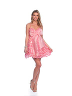 Dave and Johnny Short 11769 - Pink Print