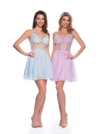 Dave and Johnny Short 11789 - Ice Blue