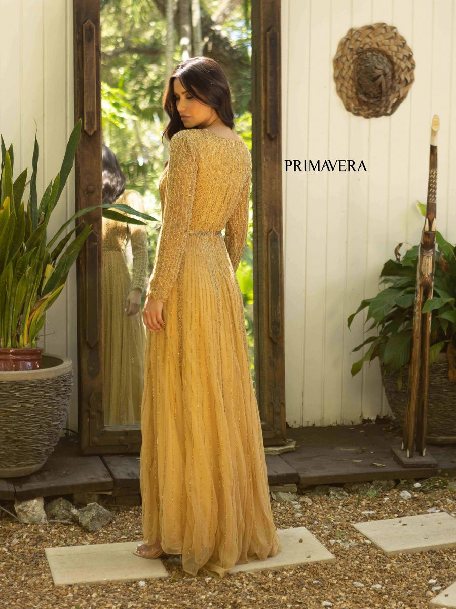 Primavera Evening Dress 12010 - Caramel