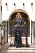 Primavera Evening Dress 12172 - Black Multi