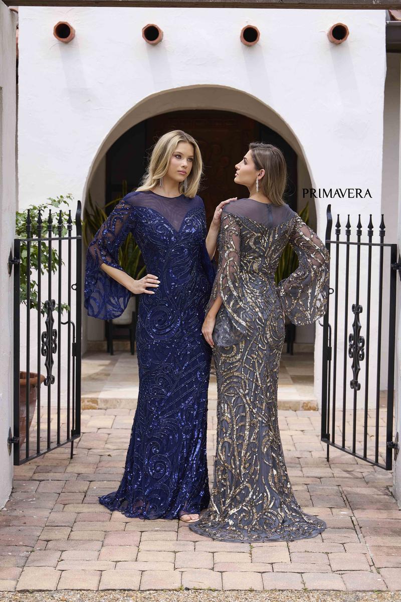 Primavera Evening Dress 12174 - Midnight