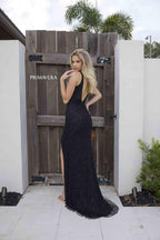 Primavera Evening Dress 12192 - Black