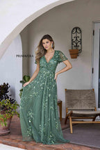 Primavera Evening 12193 - Sage Green