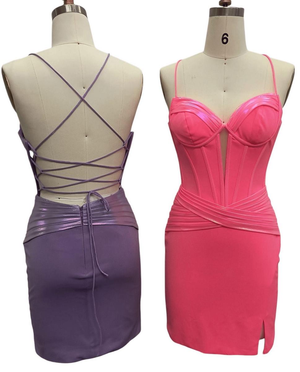 Dave and Johnny Short 12386 - Hot Pink