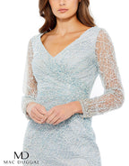 Cocktail by Mac Duggal Dress 12408 - Platinum