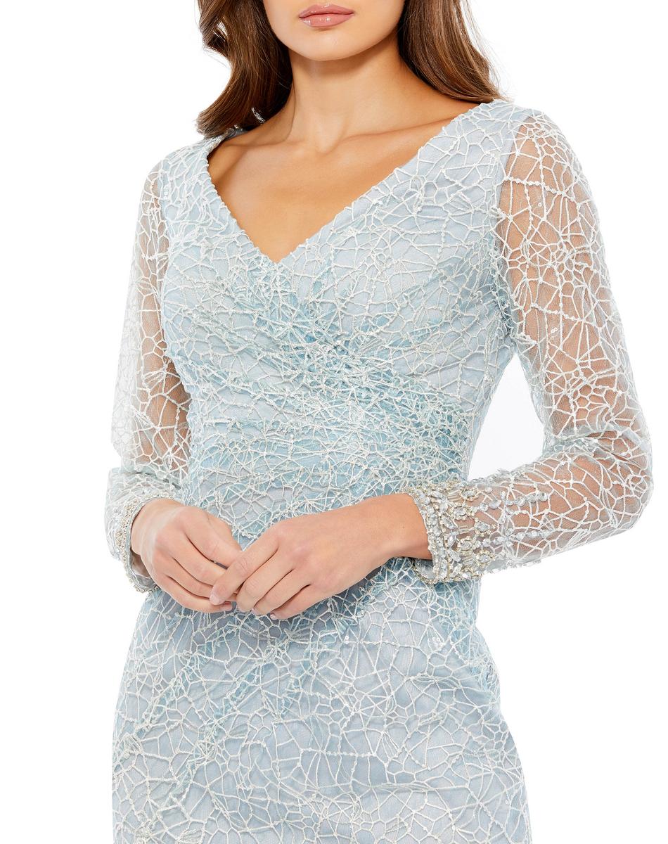 Cocktail by Mac Duggal Dress 12408 - Platinum