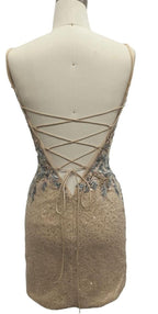 Dave and Johnny Short 12437 - Champagne