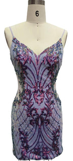 Dave and Johnny Short 12439 - Lilac