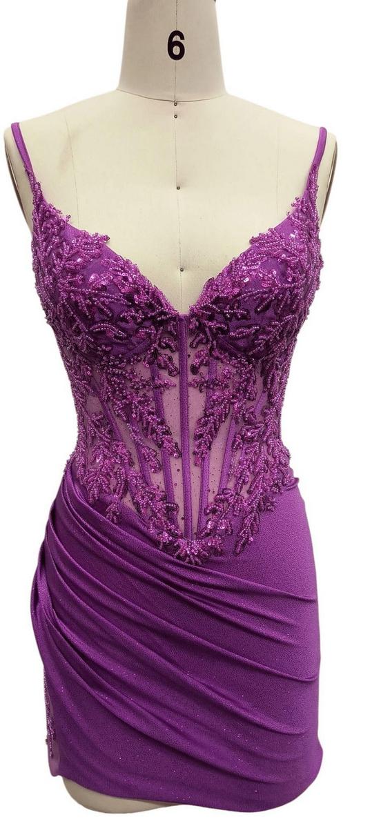 Dave and Johnny Short 12515 - Purple