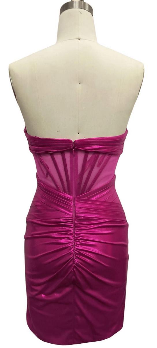 Dave and Johnny Short 12565 - Fuchsia