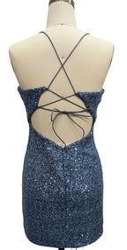 Dave and Johnny Short 12661 - Dusty Blue