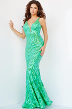 Jovani Prom 23027 - Green