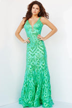 Jovani Prom 23027 - Green