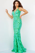 Jovani Prom 23027 - Green
