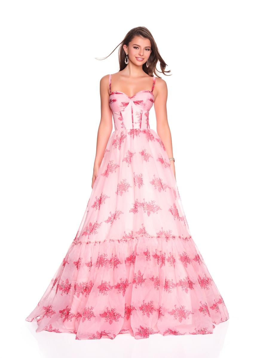 Dave and Johnny Long 12934 - Pink Print