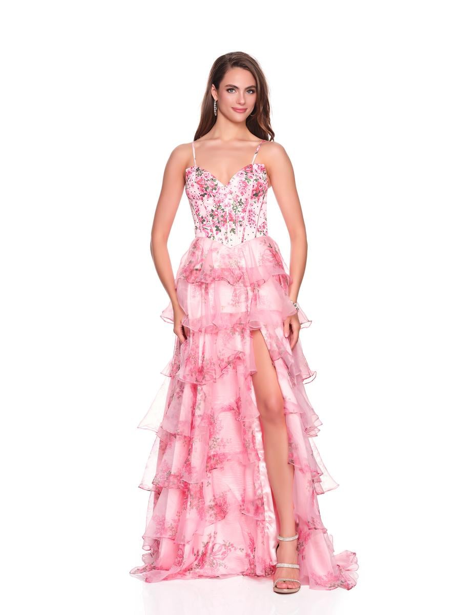 Dave and Johnny Long 12941 - Pink Print