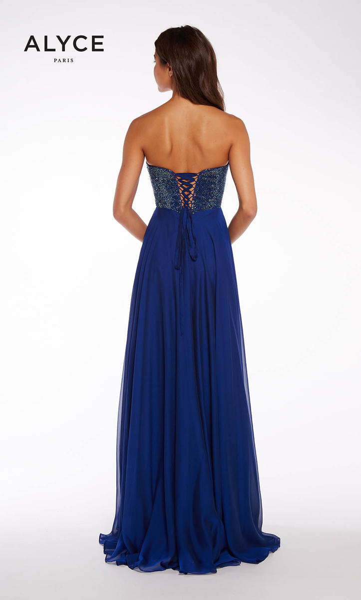 Alyce Prom Dress 1308 - Sapphire