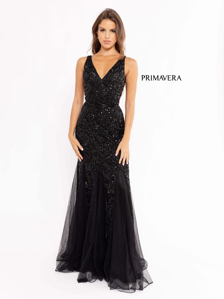 Primavera Mother of the Bride Dress 13107 - Black
