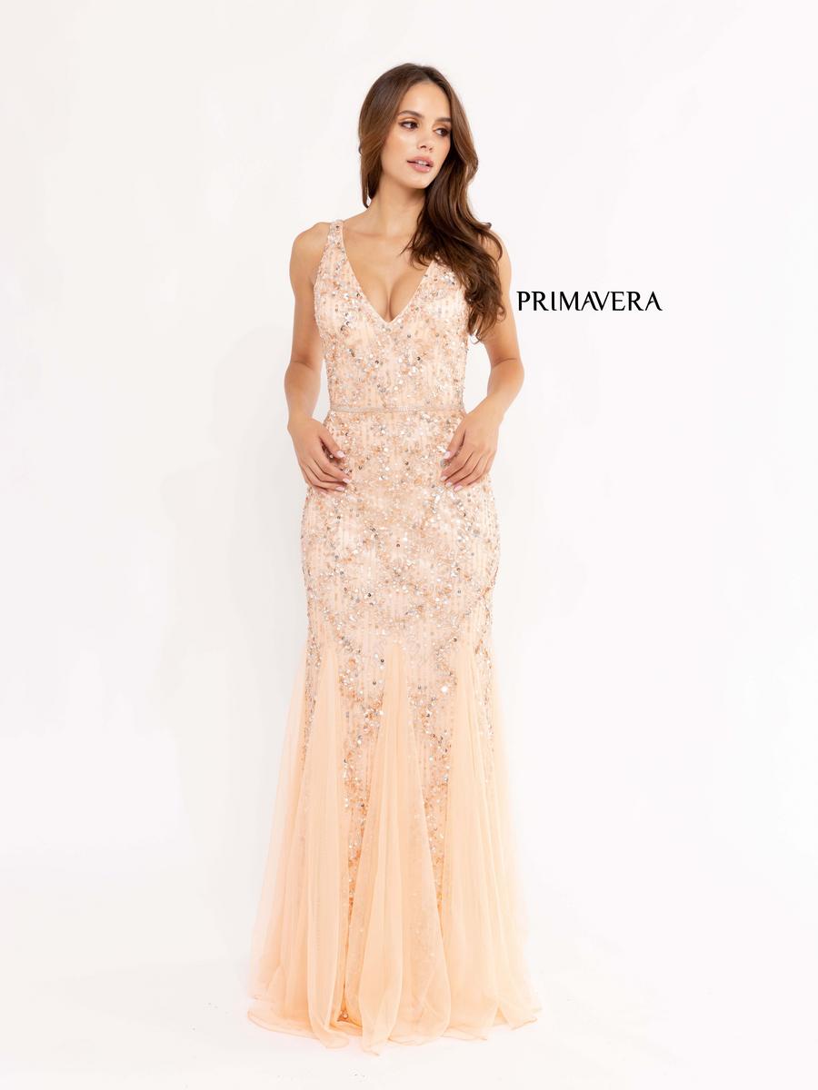 Primavera Mother of the Bride Dress 13107 - Peach