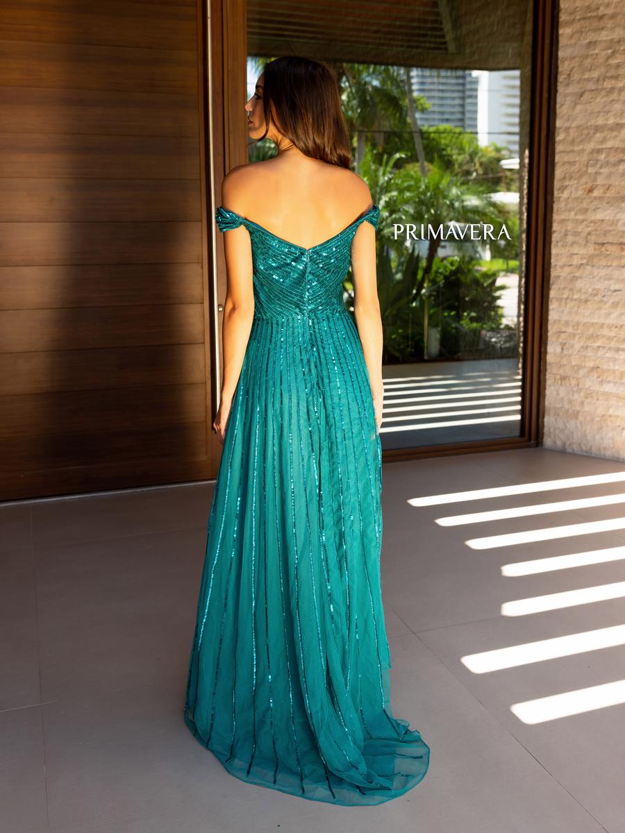 Primavera Mother of the Bride Dress 13125 - Teal